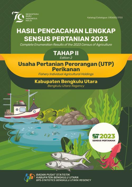 Complete Enumeration Results of the 2023 Census of Agriculture - Edition 2: Fishery Individual Agricultural Holdings Bengkulu Utara Regency