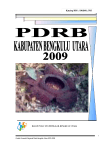 PDRB Kabupaten Bengkulu Utara 2009