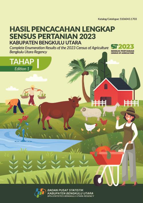 Complete Enumeration Results of the 2023 Cencus of Agriculture - Edition 1 Bengkulu Utara Regency