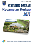 Statistik Daerah Kecamatan Kerkap 2011