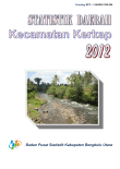 Statistik Daerah Kecamatan Kerkap 2012