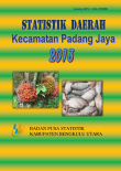 Statistik Daerah Kecamatan Padang Jaya 2013